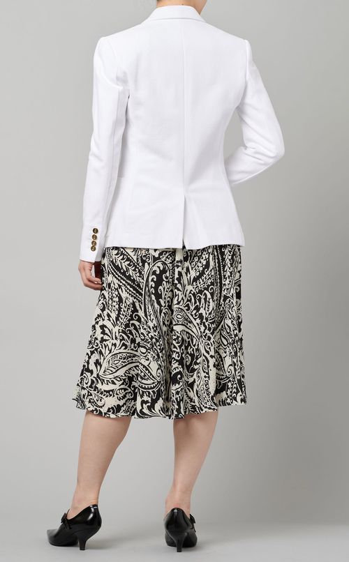 エンブレム付テーラードジャケット