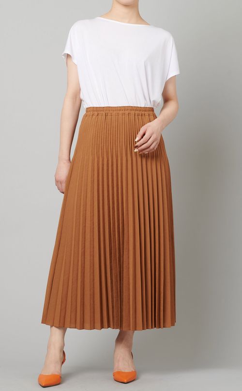 プリーツイージースカート