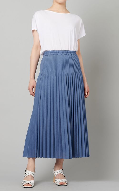 プリーツイージースカート