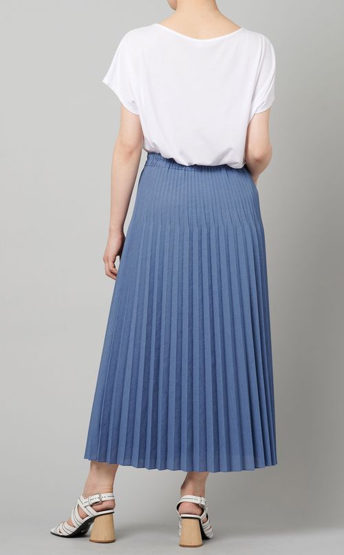プリーツイージースカート