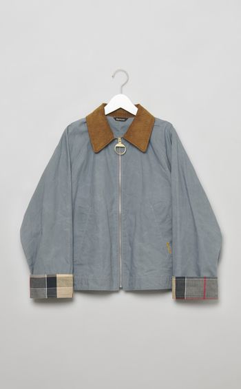 フロントジップショートブルゾン