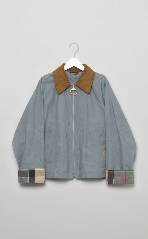 フロントジップショートブルゾン