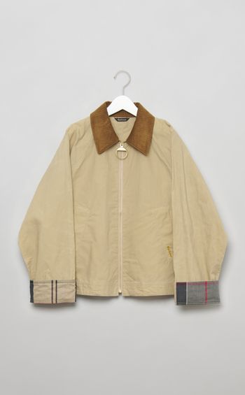 フロントジップショートブルゾン