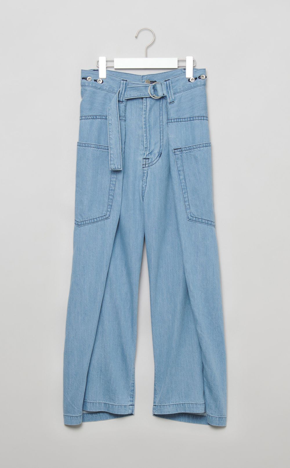 ラップライトデニムパンツ