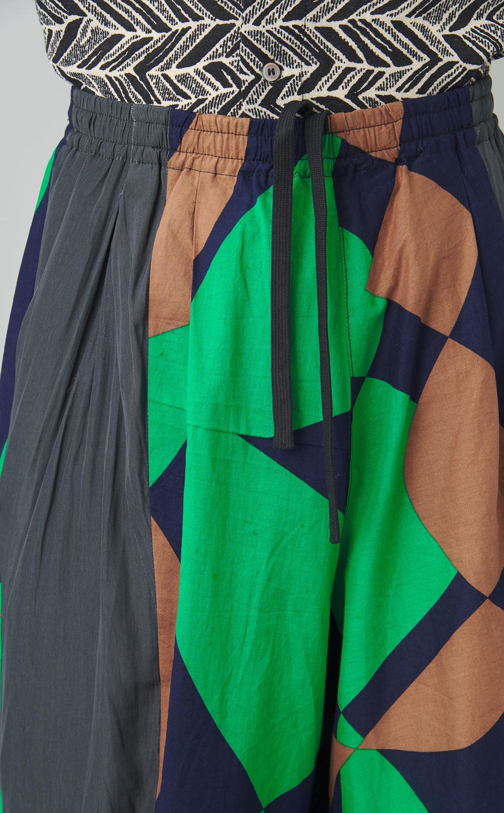 【reADdress】パッチワークイージーパンツ