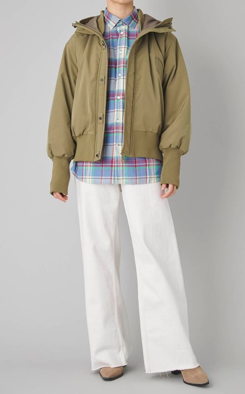 ストレッチショートモッズブルゾン