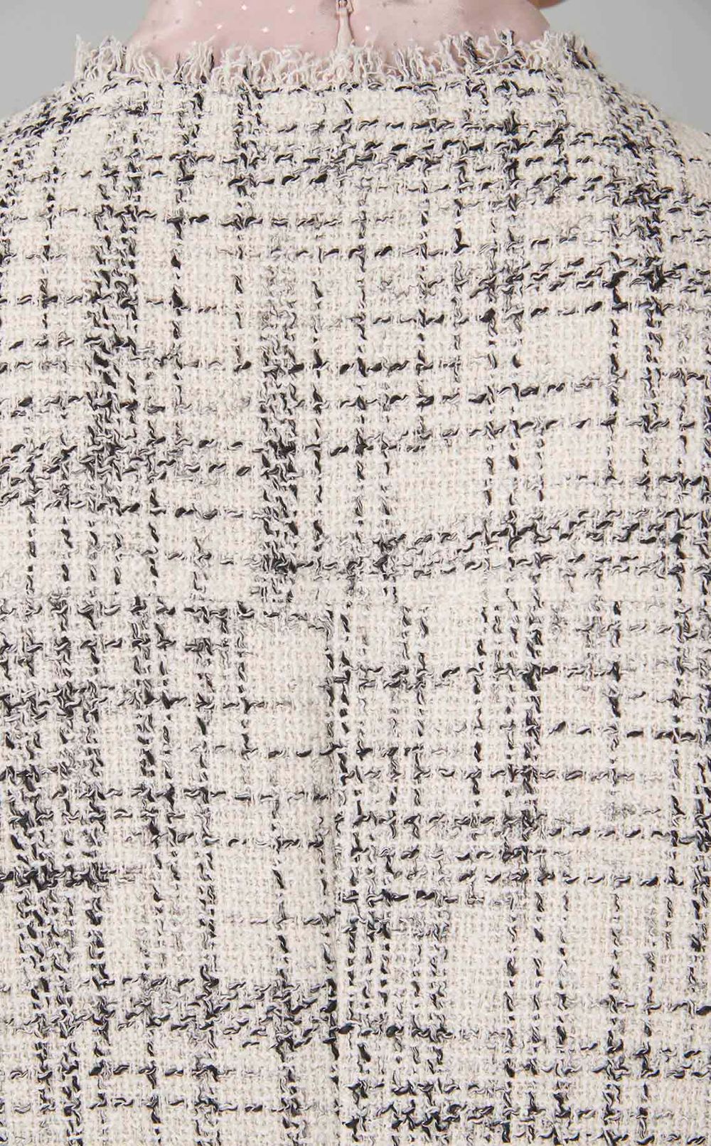 ツイードフリンジベスト