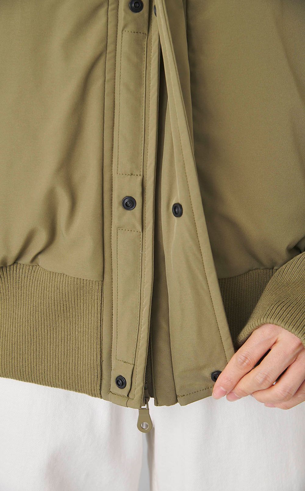 ストレッチショートモッズブルゾン