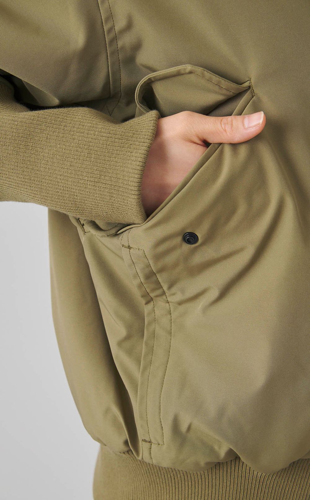 ストレッチショートモッズブルゾン