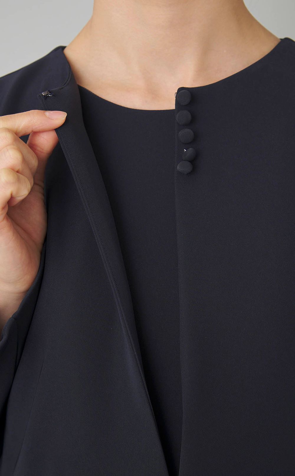 フレアジャケットセットワンピース