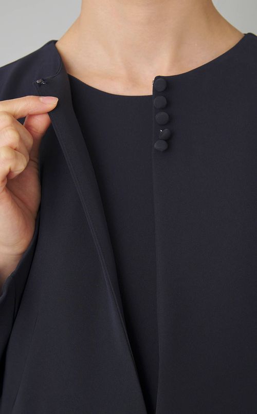 フレアジャケットセットワンピース