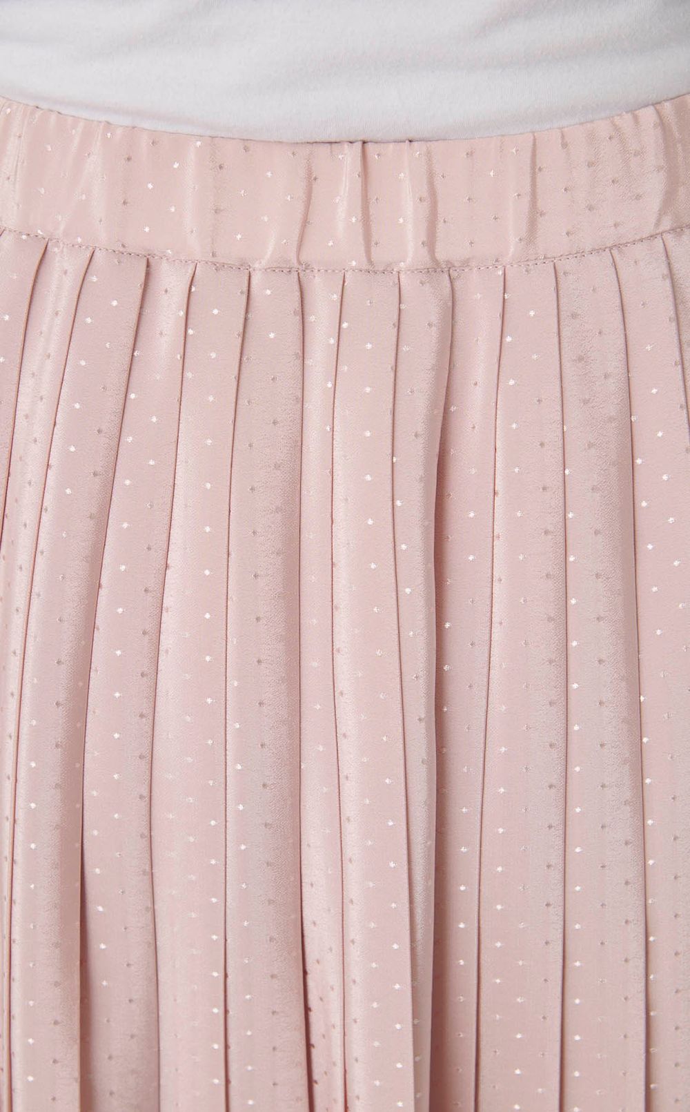 ドットドビープリーツスカート