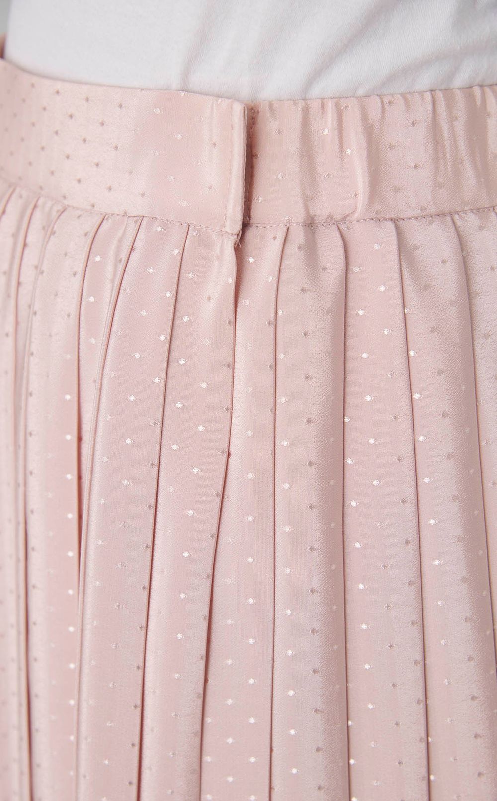 ドットドビープリーツスカート