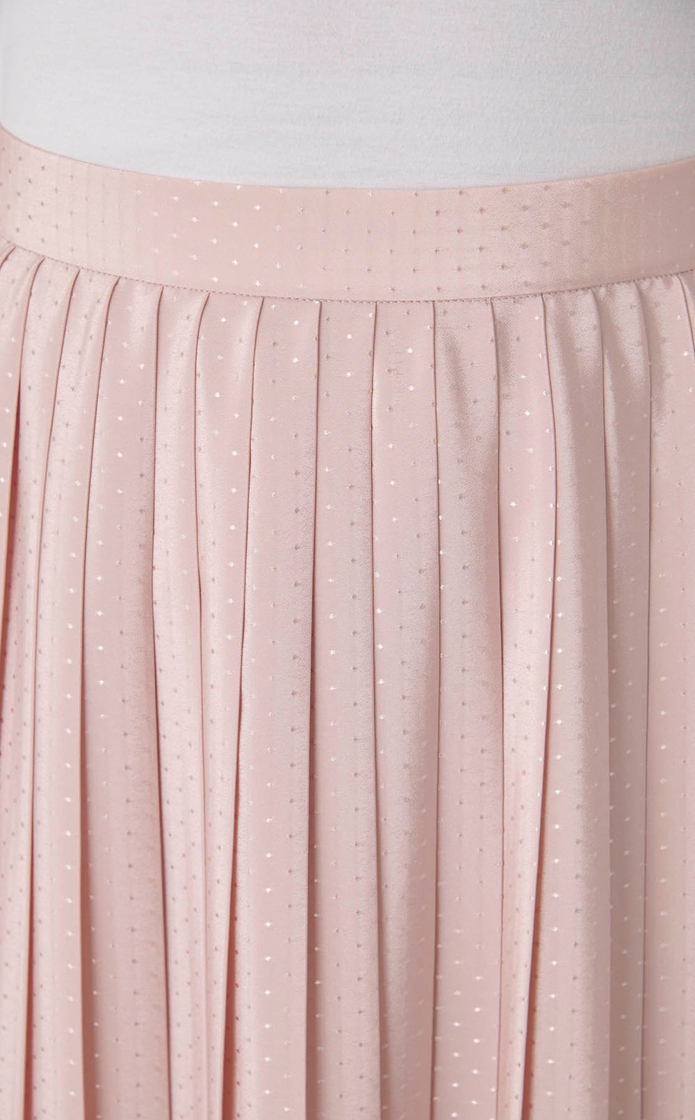 ドットドビープリーツスカート