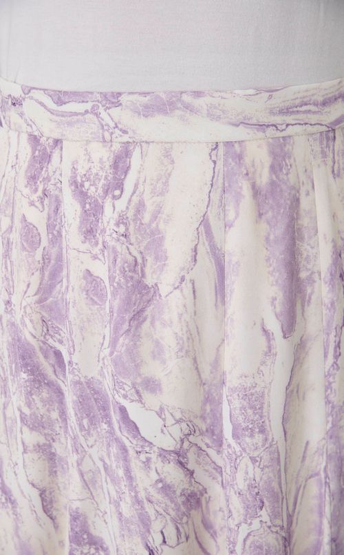 マーブルプリントマーメイドスカート