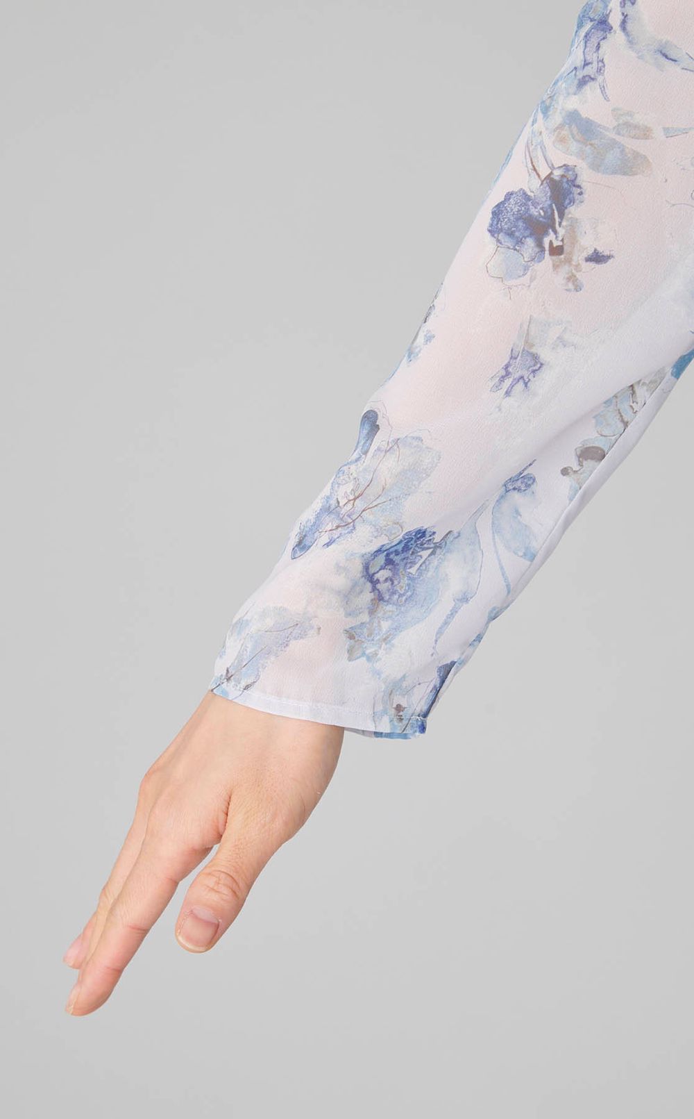 マーブルフラワーワンピース