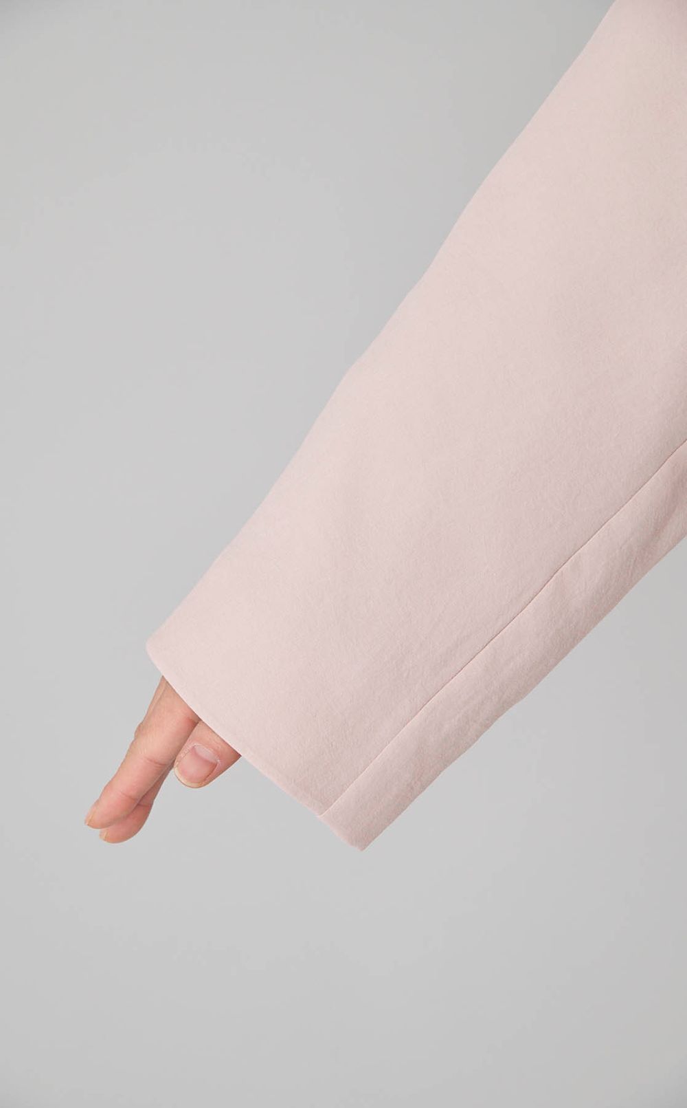 ドルマンスリーブノーカラーコート