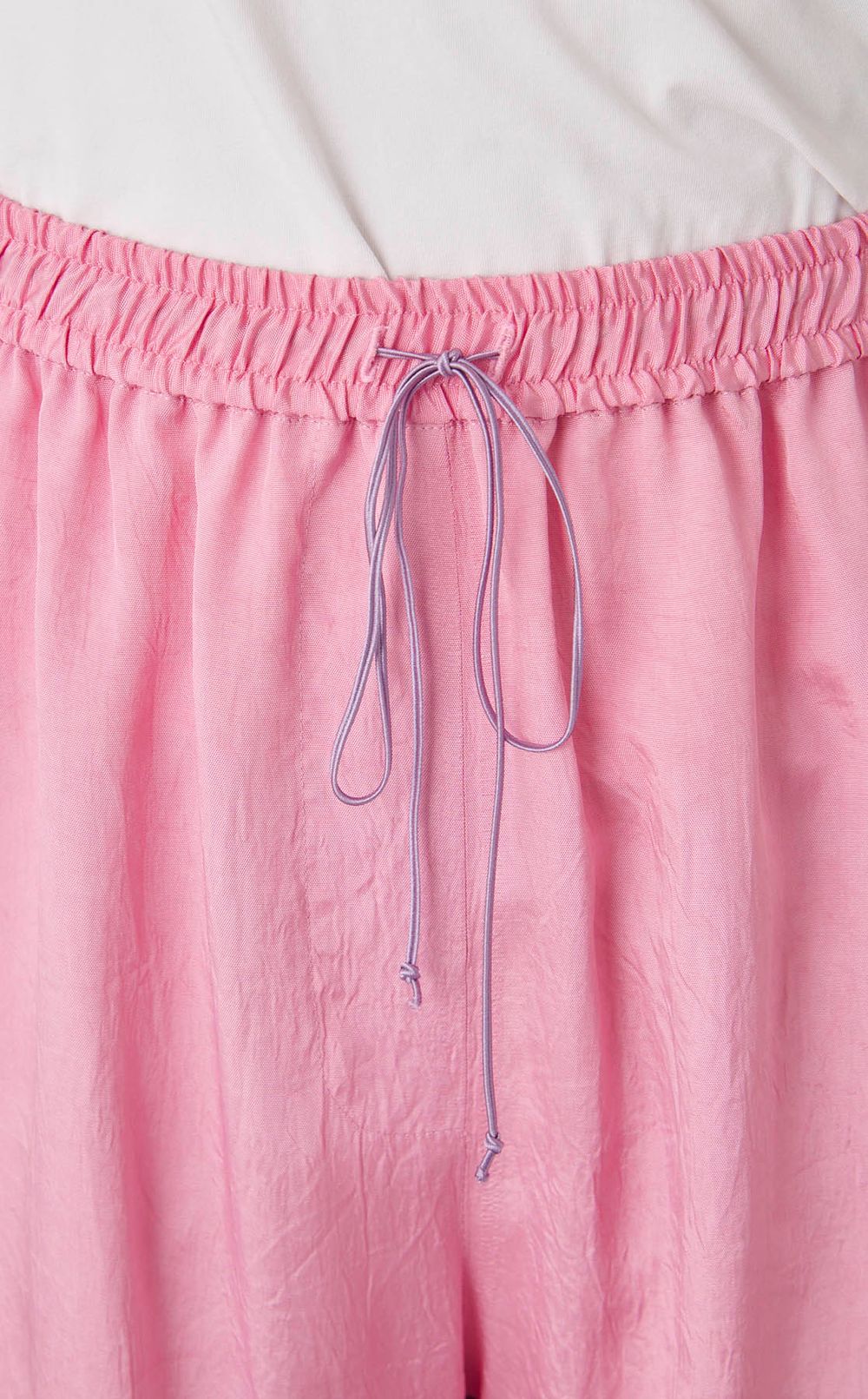 パネルロングイージーパンツ