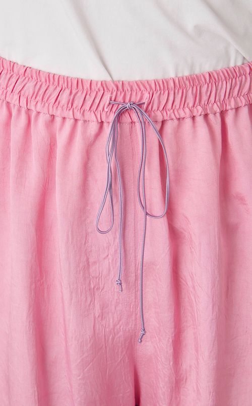 パネルロングイージーパンツ