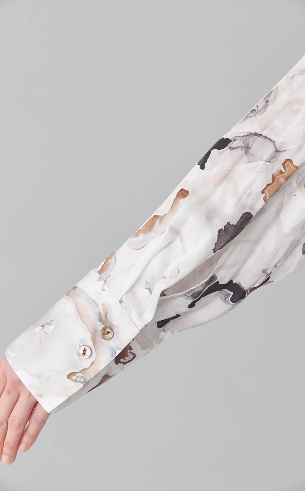 ボタニカルプリントマキシワンピース