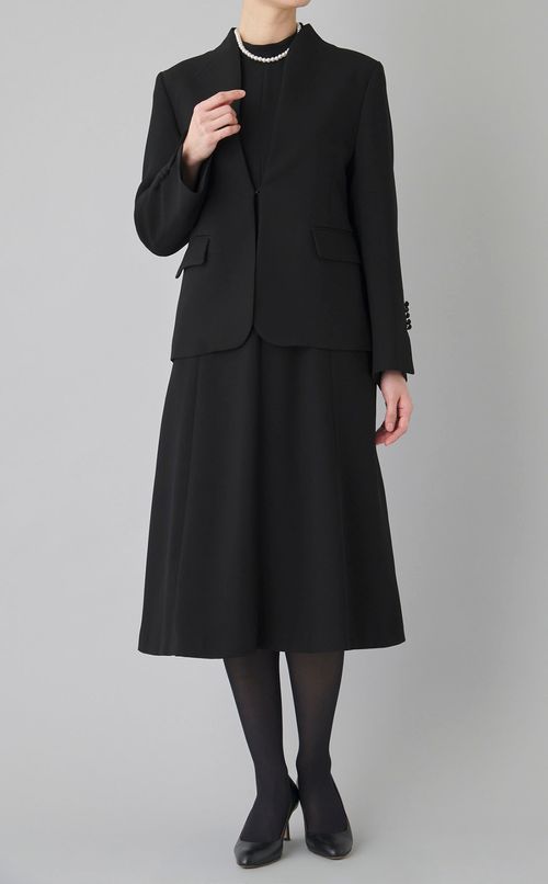 【ブラックフォーマル】別注カーブラインジャケット