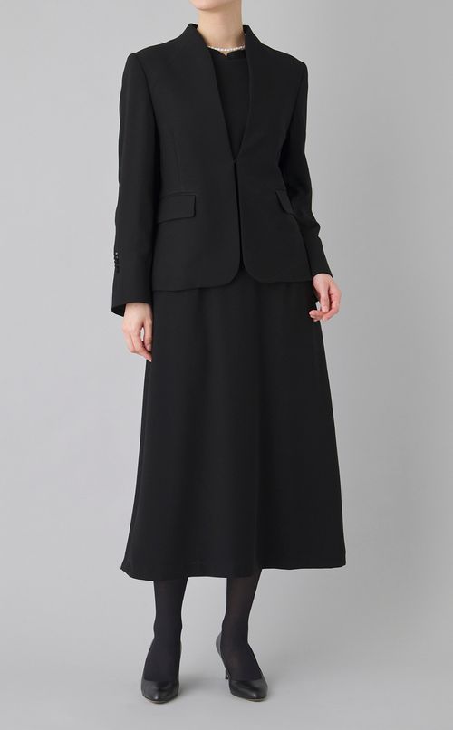 【ブラックフォーマル】別注カーブラインジャケット