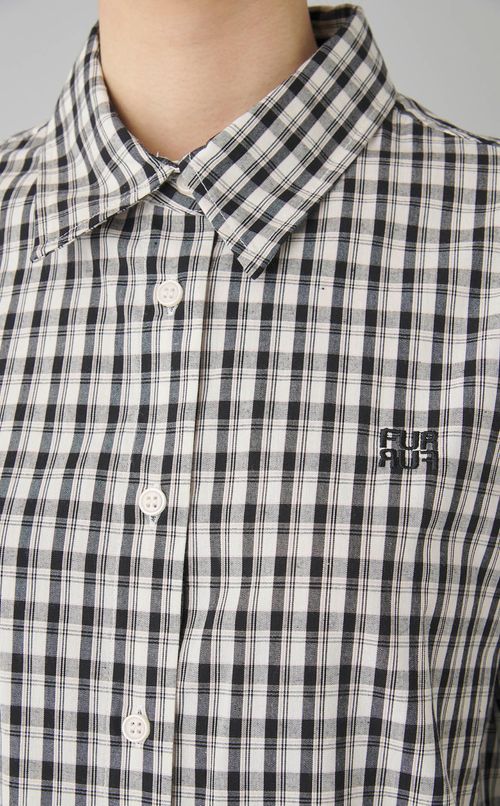 リボンオーバースリーブシャツ