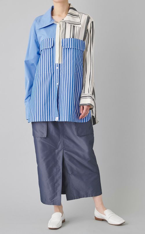 カーゴポケットIラインスカート