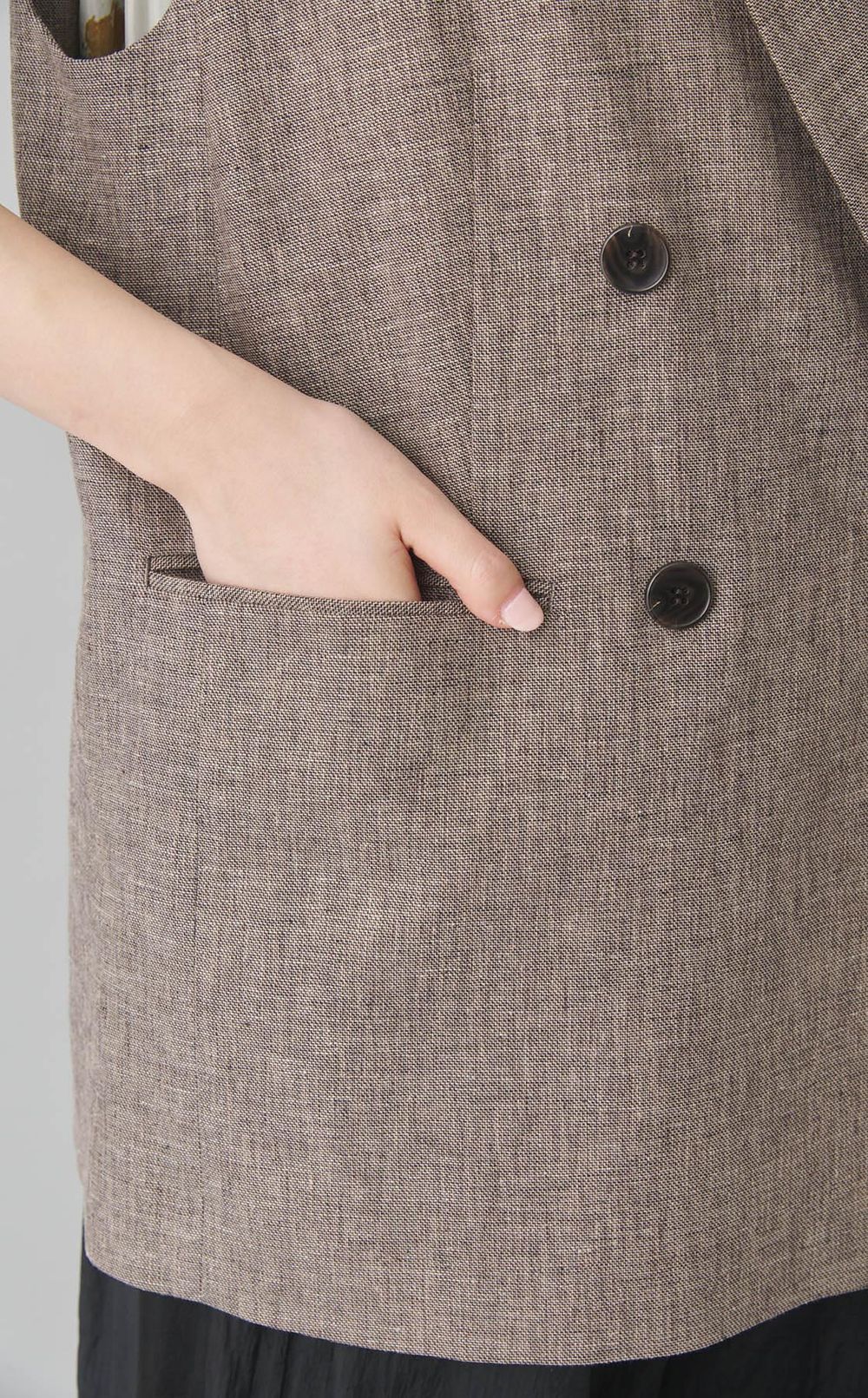 リネンコットンシャンブレージレ