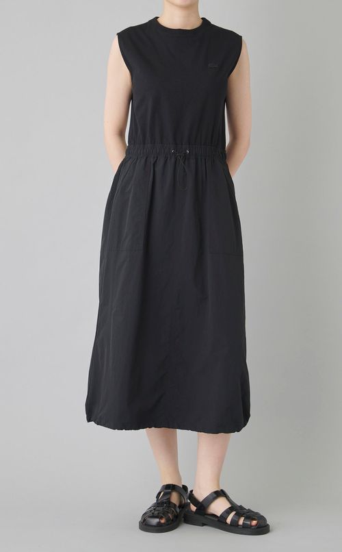 カノコナイロンノースリーブワンピース