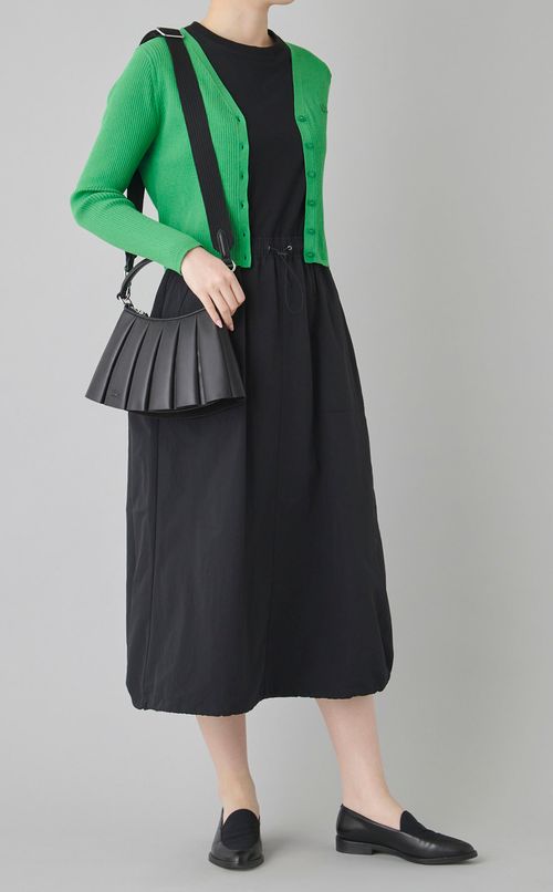 カノコナイロンノースリーブワンピース