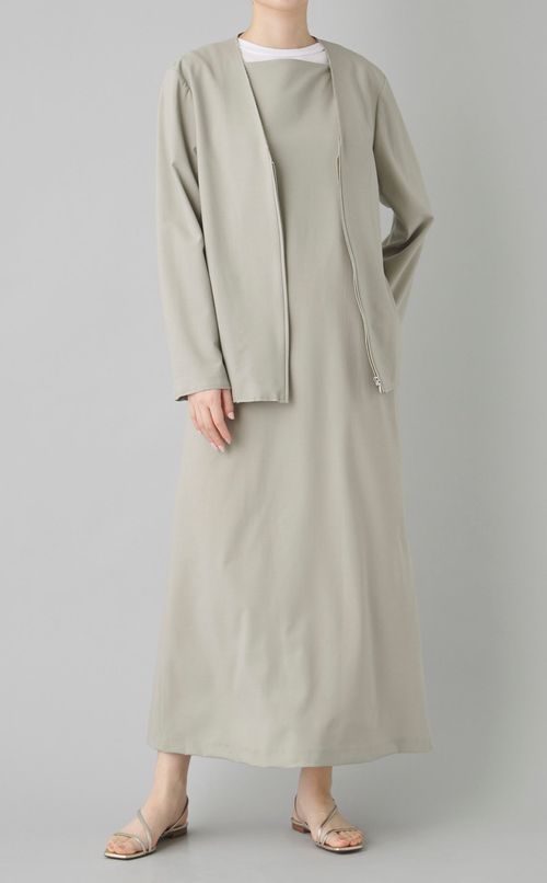 サマーウールトロジップジャケット