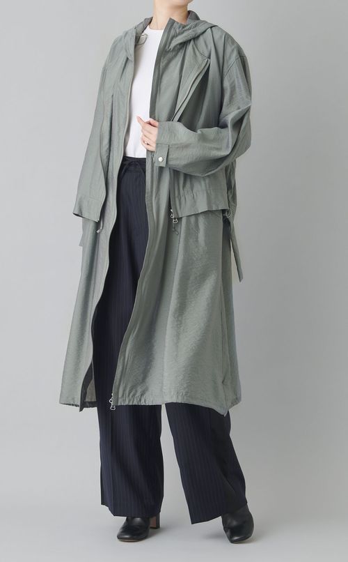 サイドラインストレートパンツ