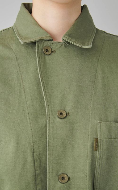 バックサテンワークコート