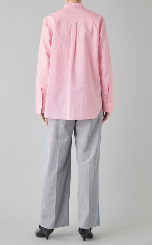 コットンウイングカラーシャツ