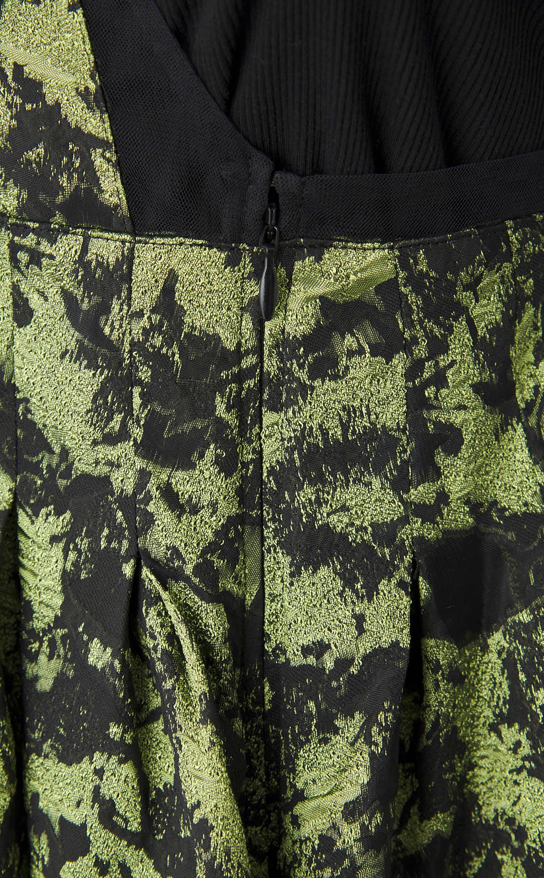 MAISON SPECIAL｜ラメジャガードボリュームワンピース