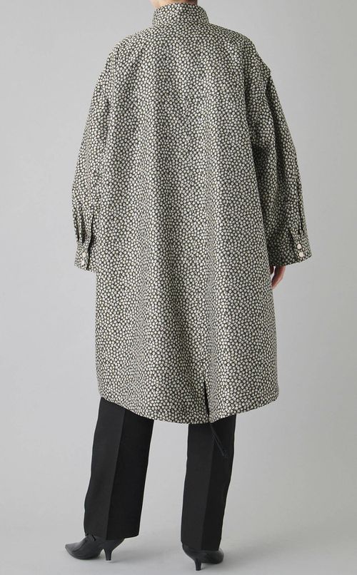 2wayフラワーモッズコート