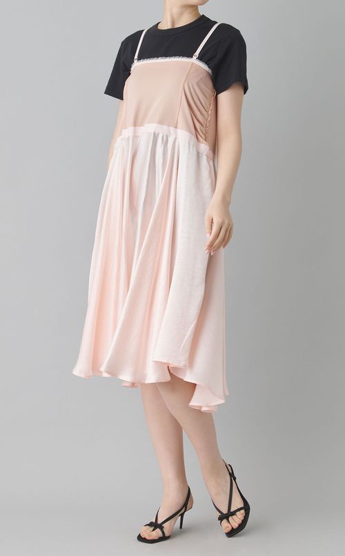 ハイゲージギャザー 2wayワンピース