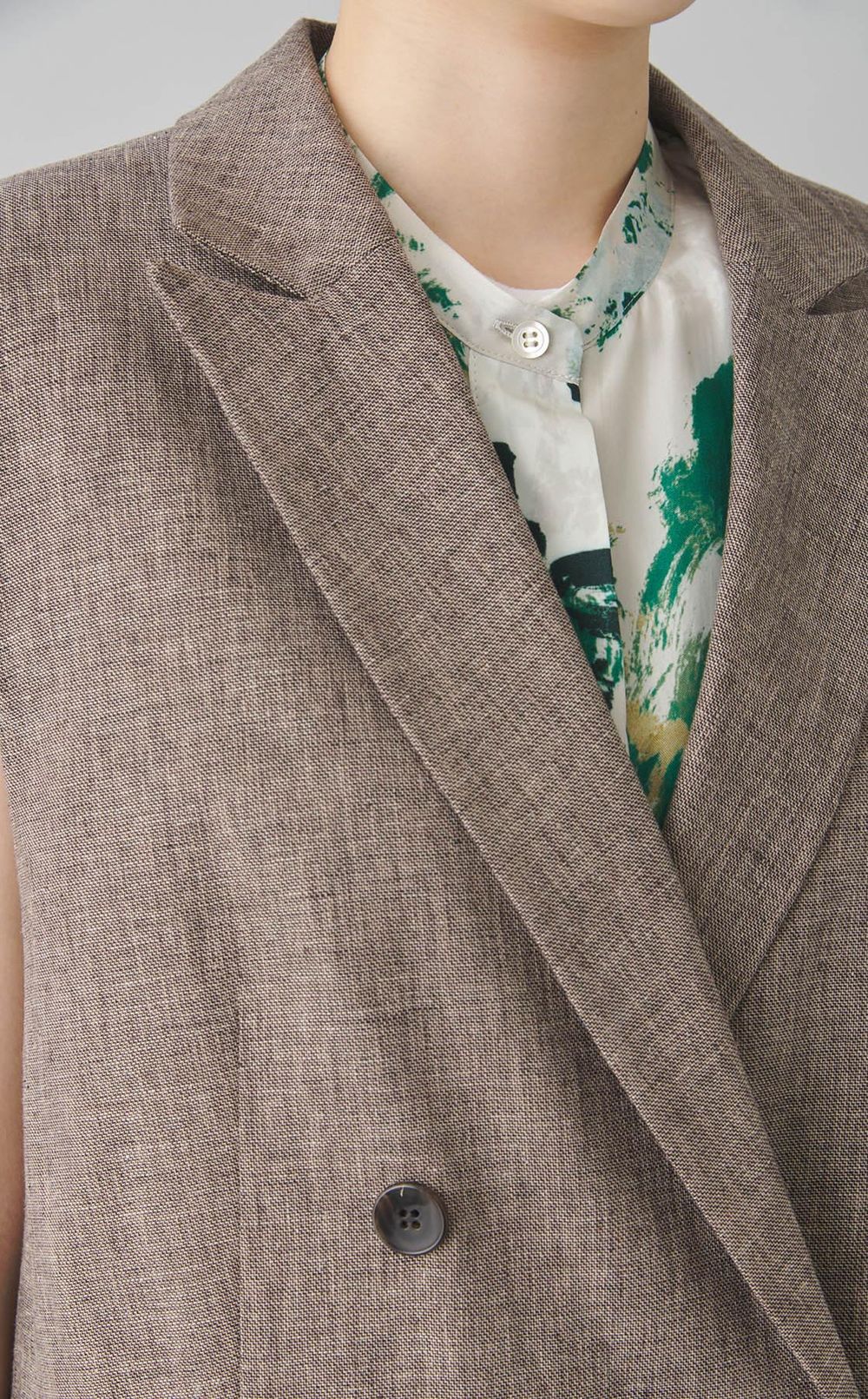 リネンコットンシャンブレージレ