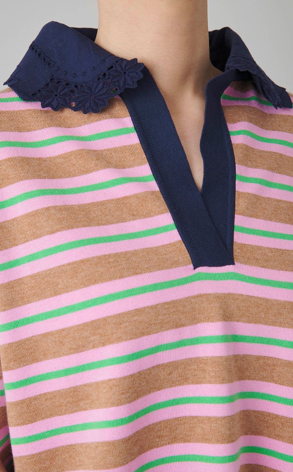 スキッパーポロニットセットアップ