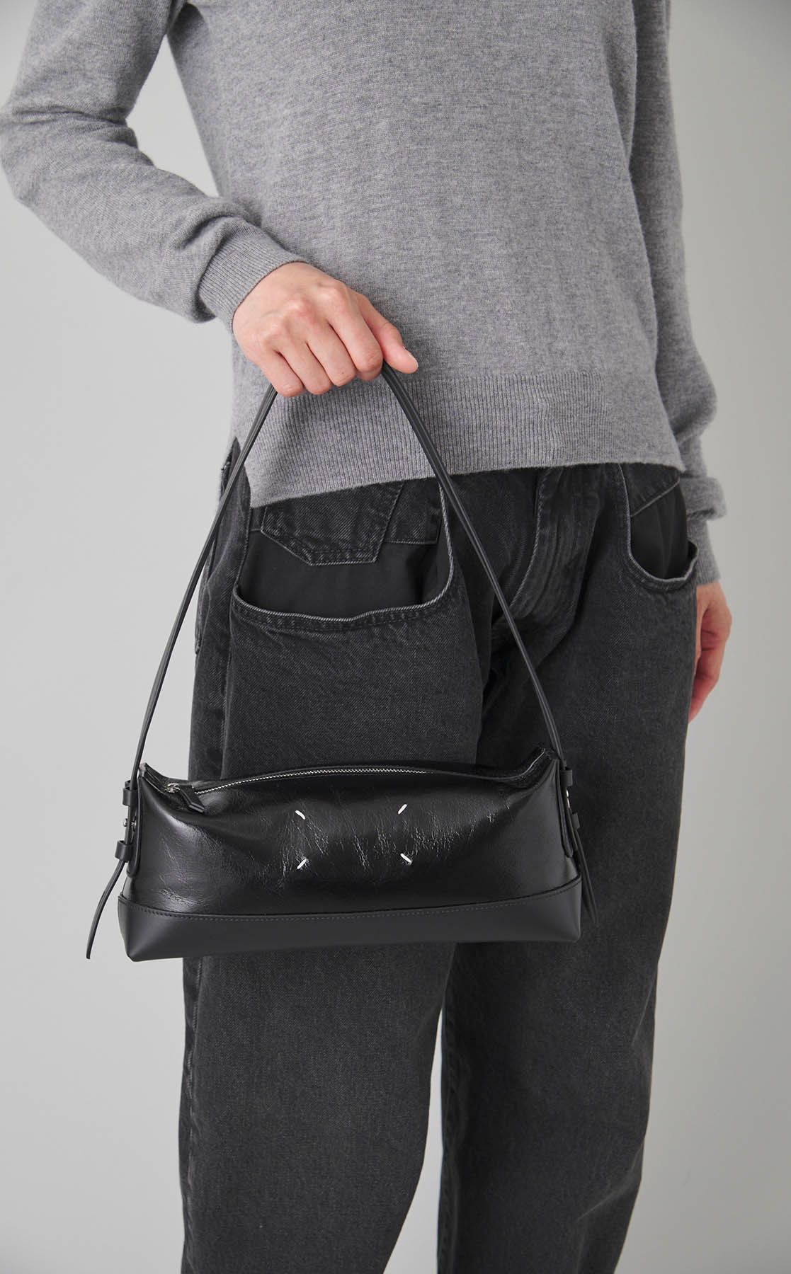 Maison Margiela｜レザースクエアミニショルダーバッグ