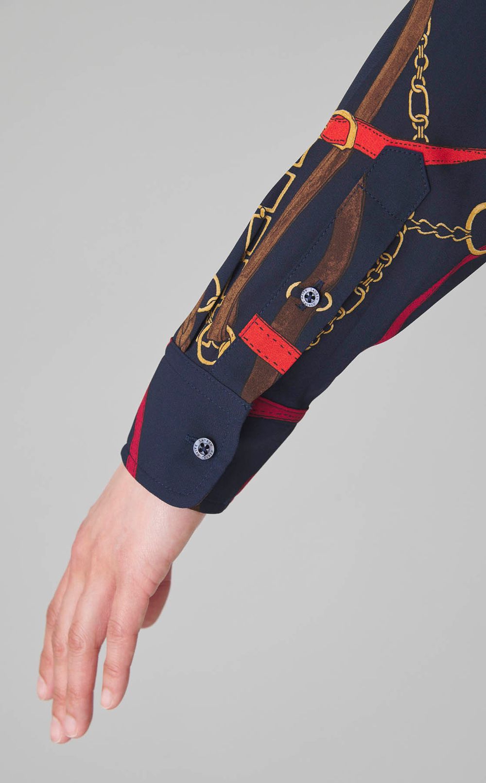 ボウタイスカーフプリントワンピース