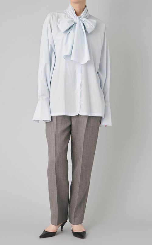 ボウタイリボンブラウス