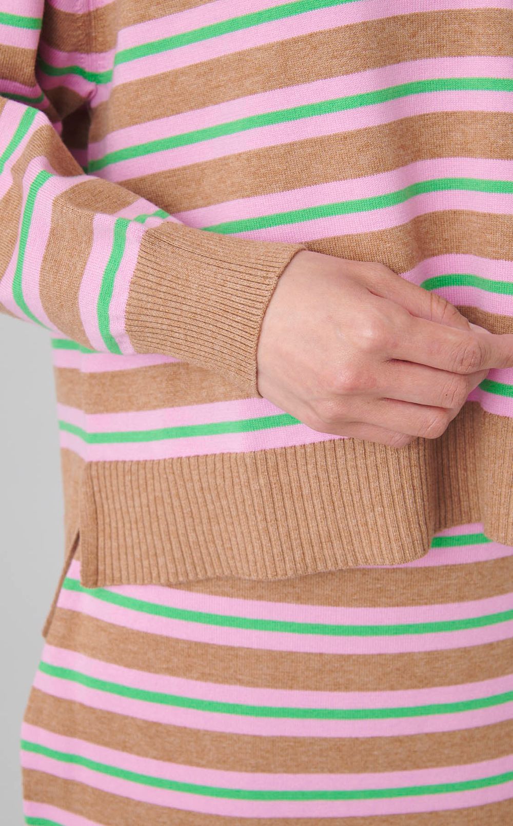 スキッパーポロニットセットアップ