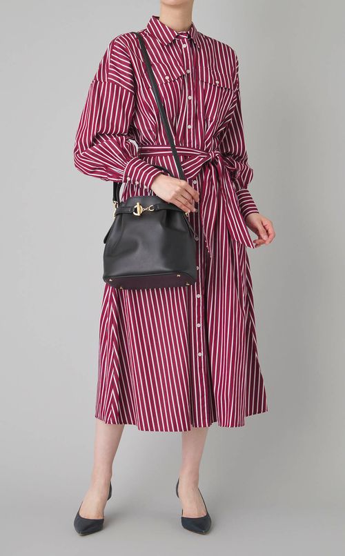 スムースレザーワンショルダーバッグ