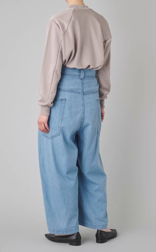 ラップライトデニムパンツ