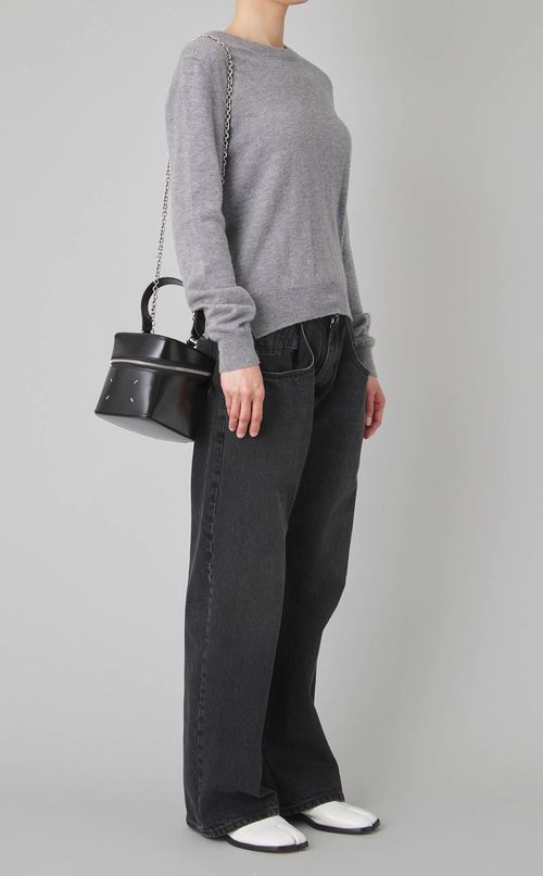 チェーンストラップ付ミニキューブバッグ