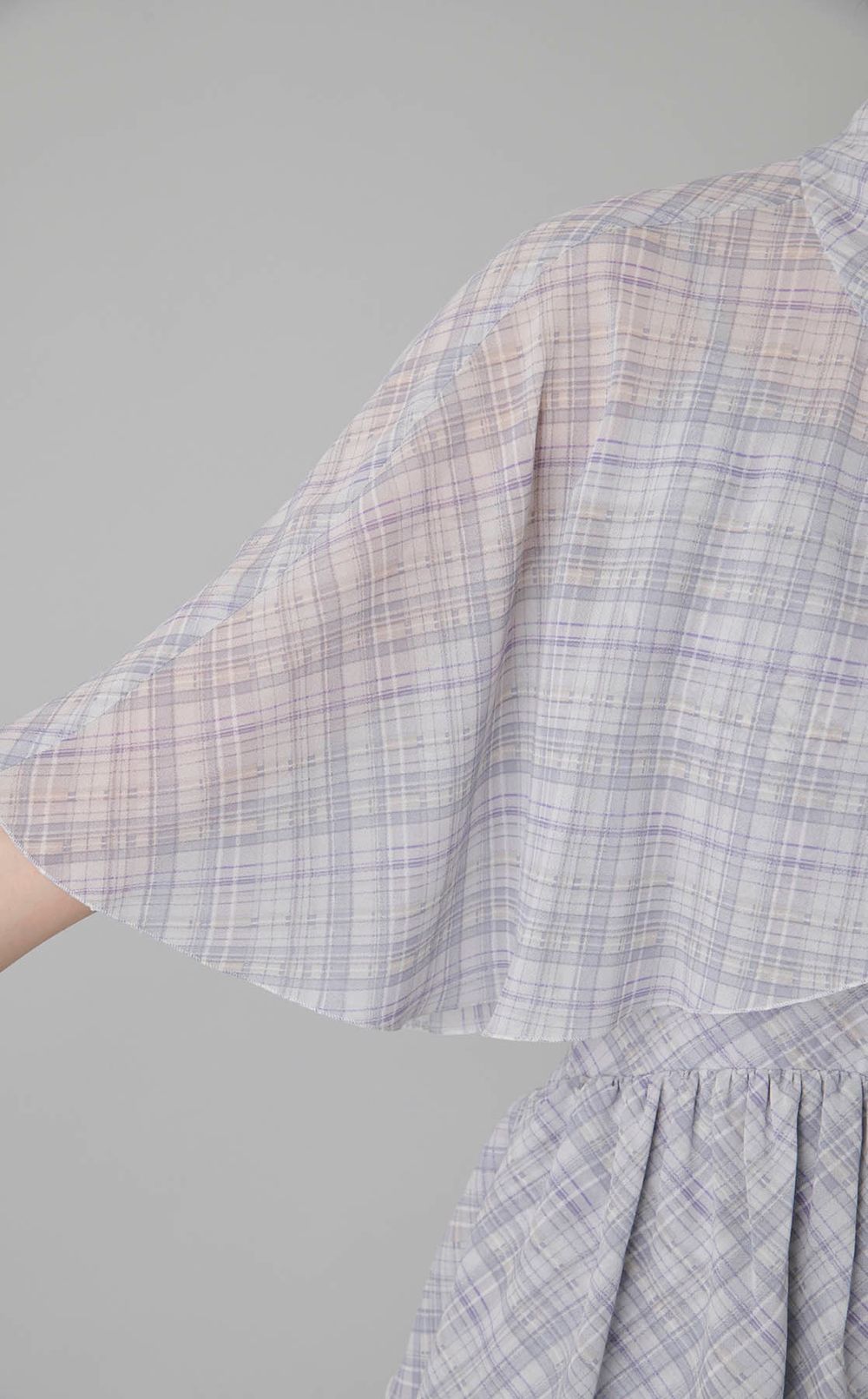 ケープセットティアードドレス