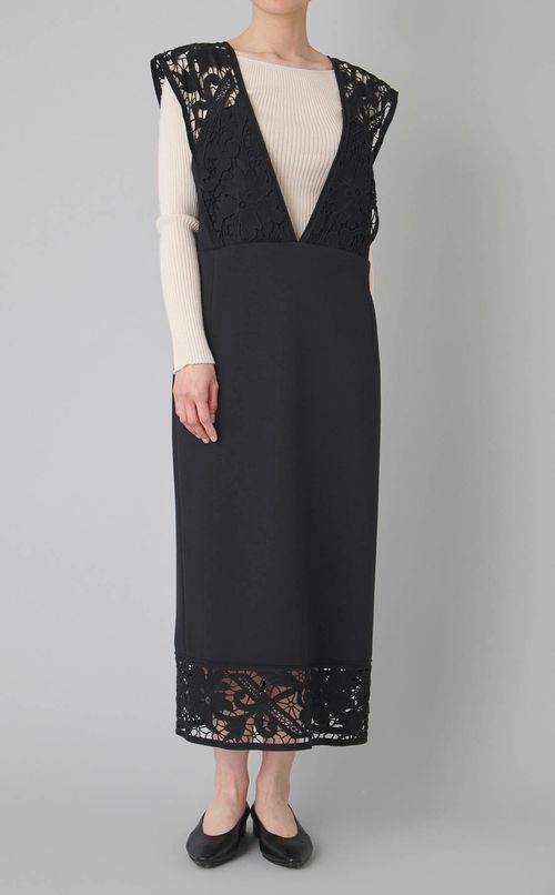 レースサロペットワンピース