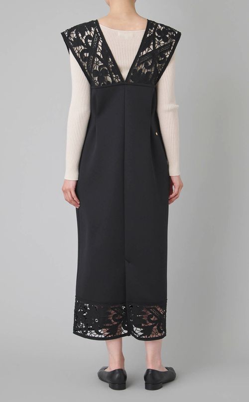 レースサロペットワンピース